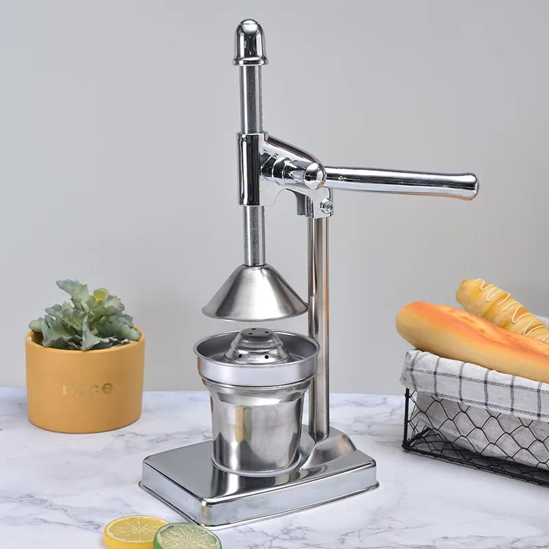 Ручная соковыжималка из нержавеющей стали, коммерческая соковыжималка для фруктов, бытовые соковыжималки, соковыжималки для жареных апельсинов и гранатов, кухонные принадлежности