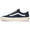 Old Skool Series Comfortable Versatile Fashion Low-Top Skate Shoes Unisex Sneakers Blue White VN000CT8DTQ