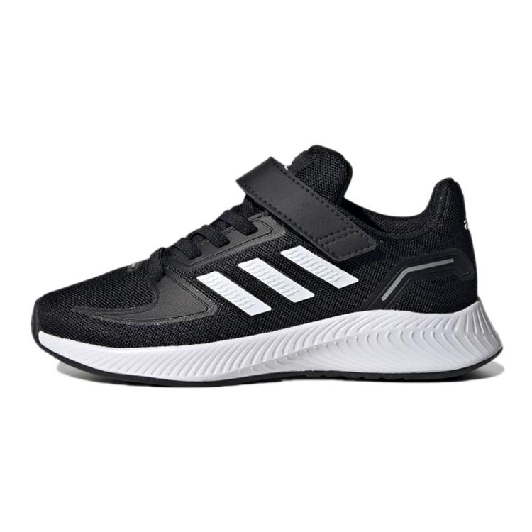 New Adidas Runfalcon 2.0 Abrasion Resistant Low Top Kids' Running Shoes Black Kids' GX3530