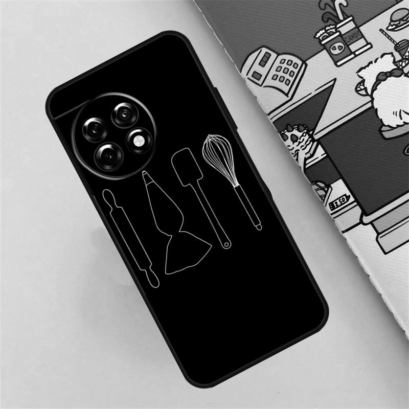 Baking Cook Chef Case For OnePlus 10T 8T 12R 10R 9R 12 11 10 9 Pro Nord CE 4 2 Lite N10 N20 N30 Nord 3 Cover