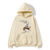Толстовки Bad Bunny Album Nadie Sabe Lo Que Va Pasar Manana, толстовки Moletom с длинными рукавами Sudaderas, топы с графическим принтом