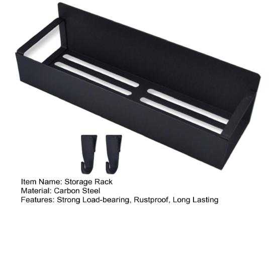 Магнитная полка для специй на холодильник с крючками, полая конструкция, нержавеющая, прочная, несущая, большая