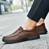 Мода 2025 Новые мужские пенни-лоферы Классические слипоны Натуральная кожа Деловая повседневная обувь для мужчин Нескользящая удобная обувь