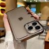 Роскошный прозрачный противоударный чехол для iPhone 15 14 13 12 Mini 11 Pro X XR XS Max 7 8 Plus SE прозрачный бампер мягкий чехол из ТПУ