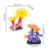 Simulation Aquarium Accessories Colorful Silicone Soft Fake Coral Fish Tank Decoration Coral Reef Stone Artificial Coral