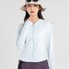 Женская толстовка с капюшоном UPF100+ Slim Fit из ледяного шелка для защиты от солнца, легкая, дышащая, с капюшоном для защиты от УФ-излучения, для лета