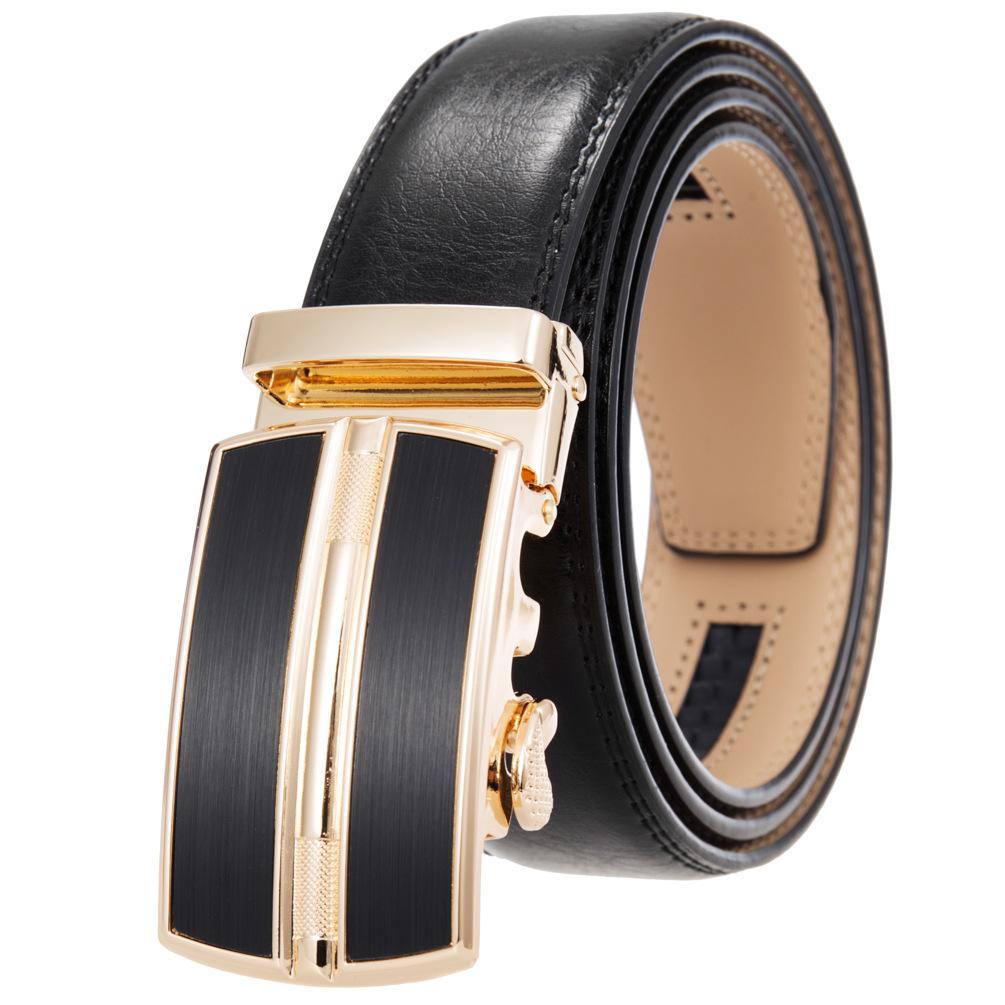 5шт. Ремень с автоматической пряжкой, воловья кожа, ремень, мужской Ly36-0257-1