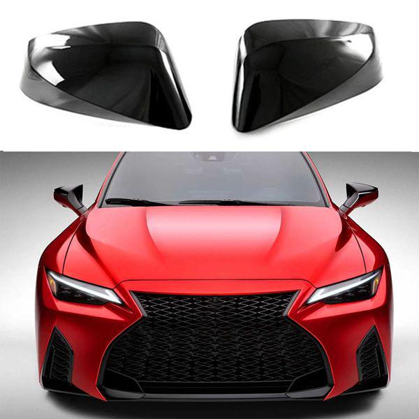 Lexus RX350/350H/500 Rearview Carbon Fiber Mirror Covers, 2022-2023 (Pair)