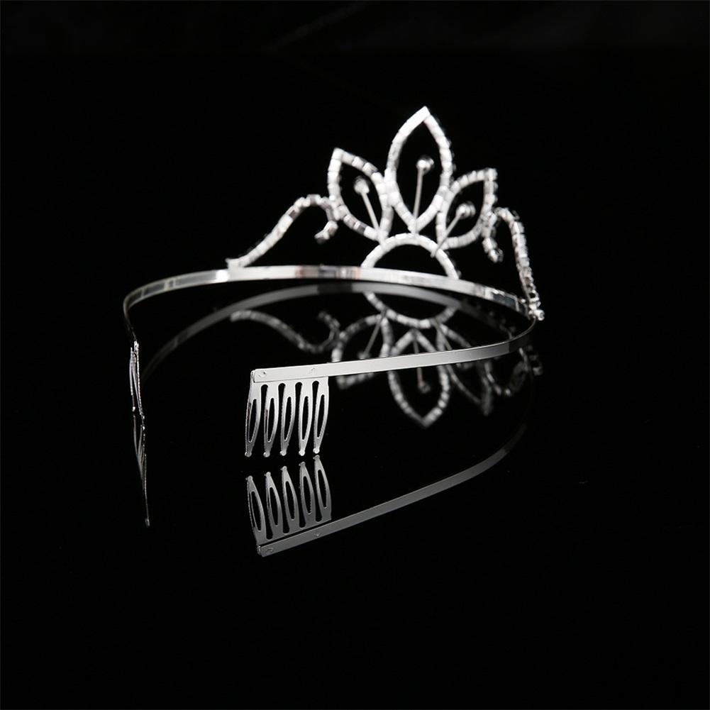 Блестящая женская принцесса свадебная корона свадебный хрустальный венец головной убор украшения для волос аксессуары