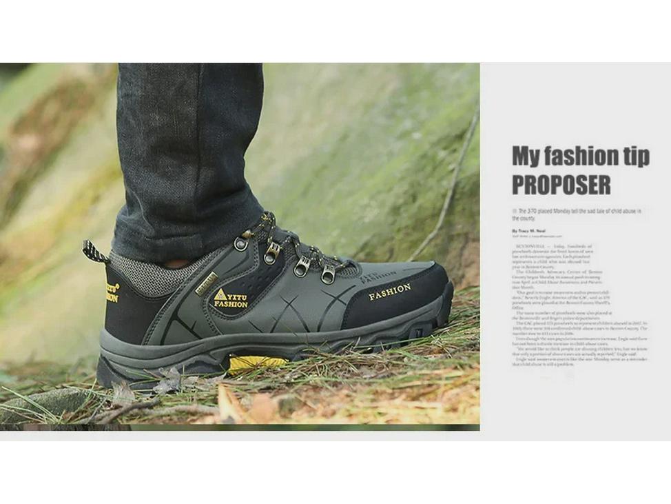 Мужские дышащие нескользящие походные ботинки для активного отдыха — низкие, большого размера, подходят для путешествий и занятий спортом по бездорожью