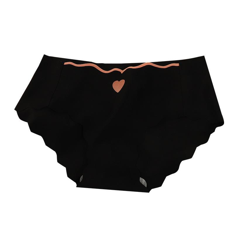 3 шт./лот Сексуальные трусики из ледяного шелка Женские трусики средней посадки Бесшовные трусы Женское нижнее белье для девушек M-XL