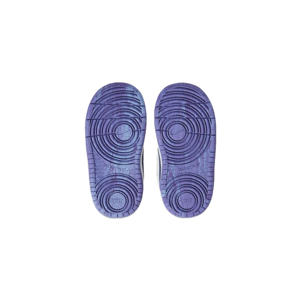 Nike Детские кроссовки Court Borough Low 2 TD Blueberry Mystic-Navy Medium-Blue University-Blue DM1471-400