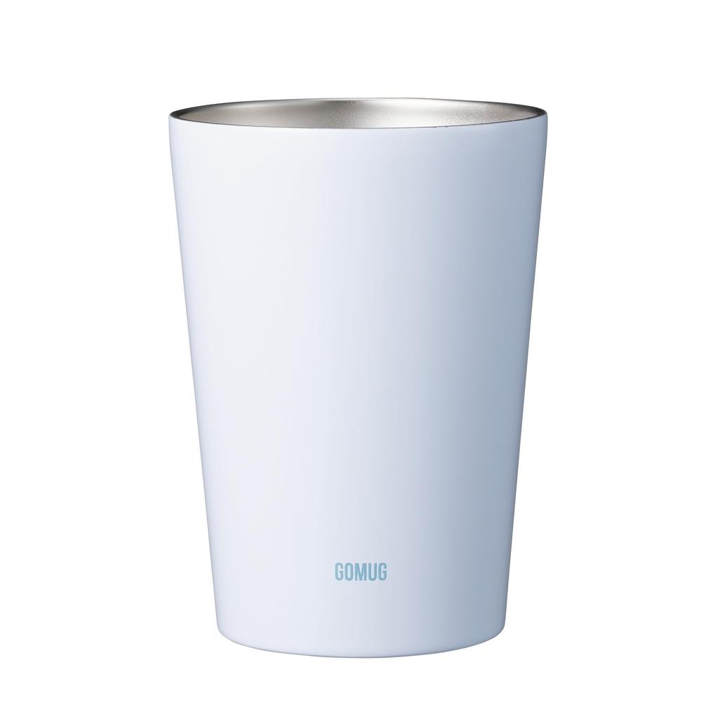 CB Japan Convenience Store Coffee Mist Vacuum Stainless CAFE GOMUG Tumbler, 460ml, Blue, Insulated, Steel, Double-Walled, Medium,