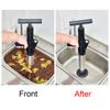 High Pressure Drain Plunger Sewer Pipe Unblocker Air Drain Blaster Cleaning Tool Toilet Plunger for Bath Toilets Bathroom Kitchen Dredge Clog Remover