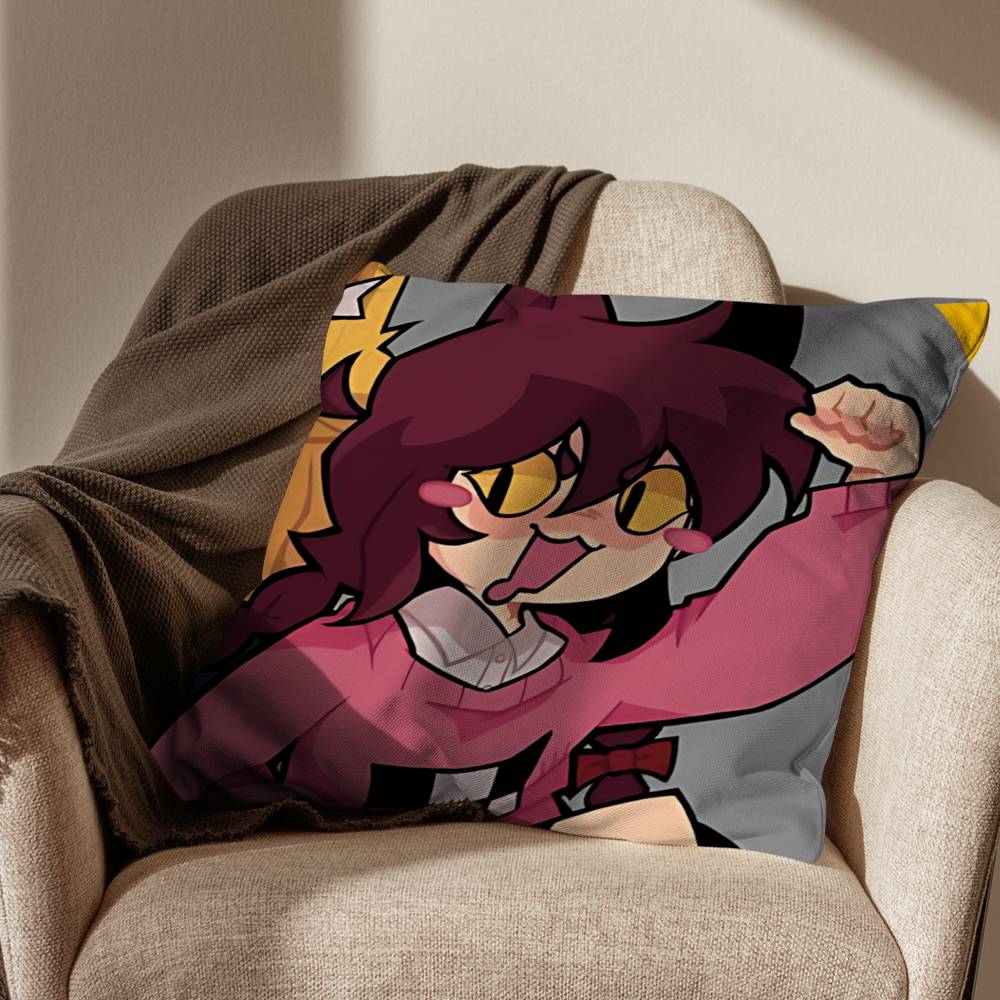 game Yume Nikki Uboa Madotsuki Print Throw Pillow Cover cm Square Cushion Case for Living Room Bedroom Decor