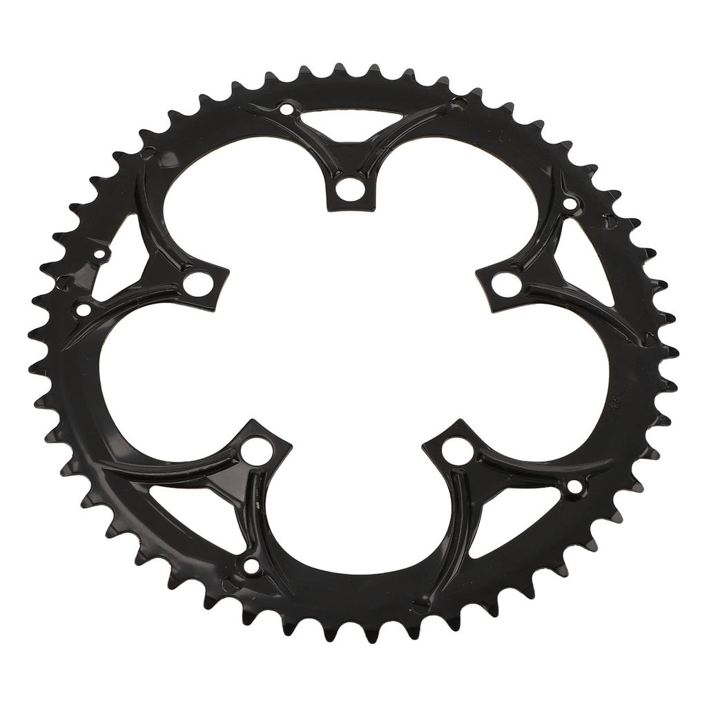 Cycle Chain Wheel Sprocket 52T Steel Sturdy Friction Reduction Chainring Sprocket for Tongsheng