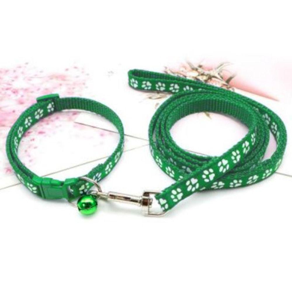 Paw Pattern Pet Walking Vest Polyester Dog Harness Belt Wear-resistant Puppy Halter  Rabbit