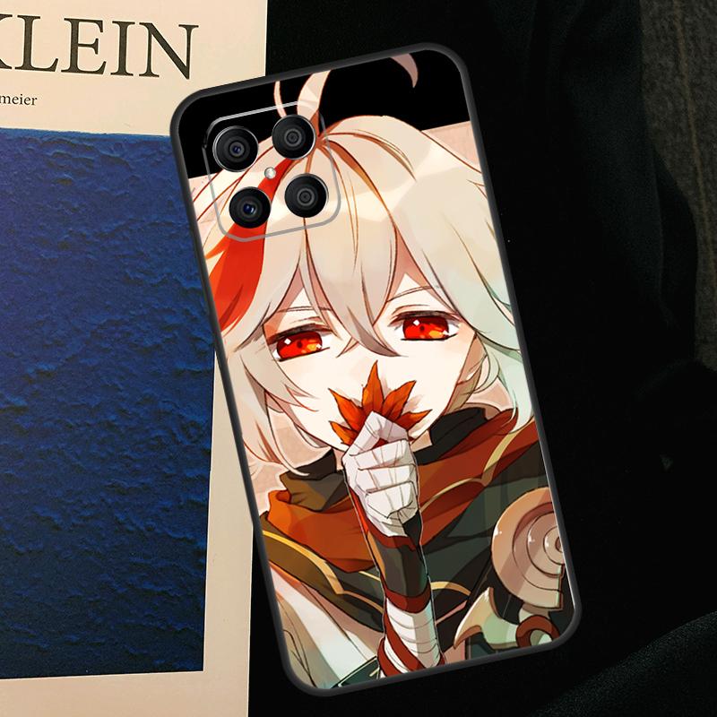 Чехол Genshin Impact Kaedehara Kazuha для Honor X8b X9b X9a X8a X8 X9 X9c 50 70 90 Lite Honor 200 Lite Magic 5 6 7 Pro