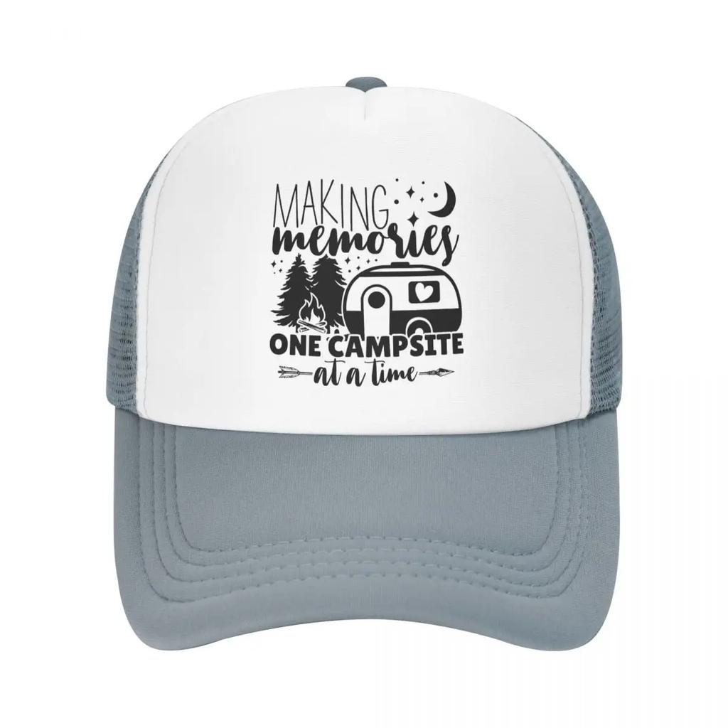 Кепка-бейсболка 'Счастливый турист' с индивидуальным дизайном, для приключений и кемпинга, женская, унисекс, дышащая, тракер, стритвир, снэпбэк