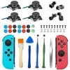 Repair Repair Kit for OLED Switch Repair Repair 3D Sensor Analog Set of Thumb Japanese Instruction Manual Included Joy-Con [48-in-1 Joy-Con