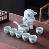 New Semi-automatic Tea Set, Home Office Complete Set, Kung Fu Teapot, Lazy Stone Grinding Tea Brewing Artifact Gifts