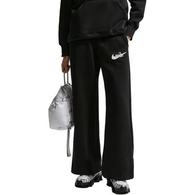 Спортивные штаны Phoenix Fleece с высокой талией, свободные, широкие, повседневные, женские, низ IM9837-010