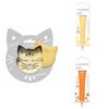 Cat Embossed Cookie Kit + 2 Pastel Yellow and Orange Chocolate Pens