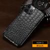 Натуральная матовая кожа крокодила Чехол для телефона для iPhone 17 16 15 13 14 Pro Max 16Pro 15 Plus 17Pro Air Роскошная задняя крышка