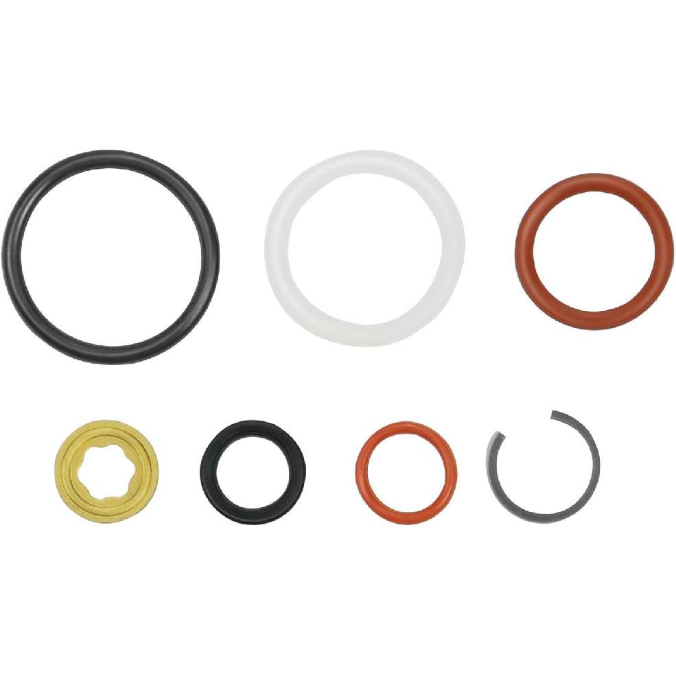 6.0L Diesel Fuel Rail Adapter, High Pressure Rail Adapter Leak Test Tool, Nozzle Cup Seal O-Ring Sleeve, Ford 6.0L Powerstroke Diesel Fuel Injector