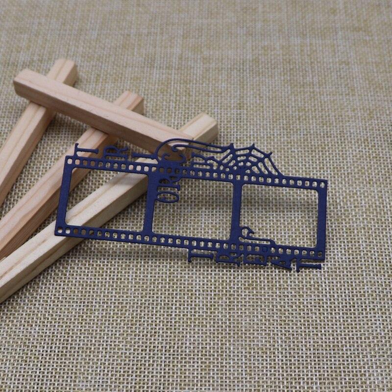 Поделки на Хэллоуин, гадость или жизнь, скрапбукинг, металлические штампы для резки, для самостоятельного изготовления открыток, украшения, ремесла