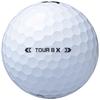 BRIDGESTONE Мячи для гольфа GOLF TOUR BX 2024 Модель Белые 1 Дюжина [12 Штук]