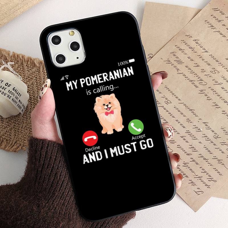 Чехол для телефона MaiYaCa Pomeranian dogs для iPhone 11 12 13 mini pro XS MAX 8 7 6 6S Plus X 5S SE 2020 XR