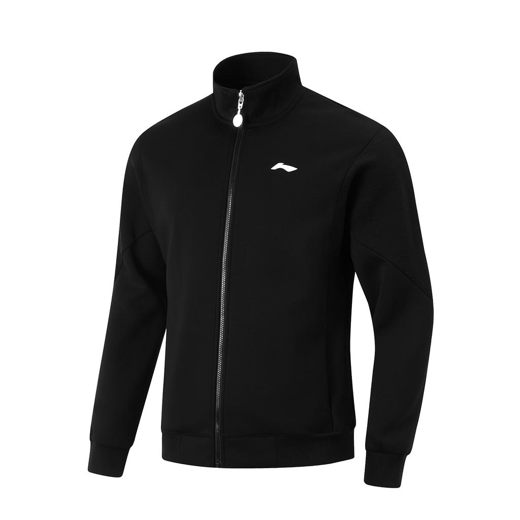 Коллекция для настольного тенниса Li Ning Куртки и Пальто Унисекс Черный AWDUA59-1