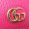 Excellent GUCCI Bifold Wallet GG Marmont Mini Wallet / shocking pink leather Used