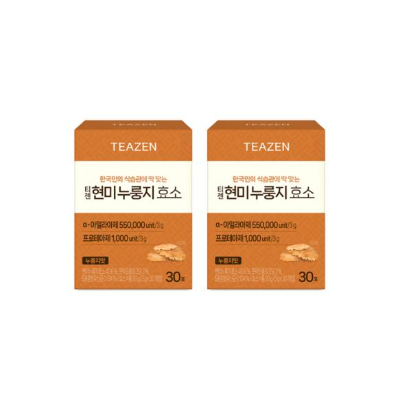 Teazen Brown Rice Nurungji/Scorched Rice Enzyme 3g (3 Options)