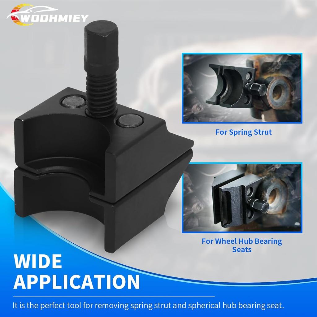 Strut Spreader Tool, Steel Suspension Strut Split Hub Steering Knuckle Spreader,Suspension Strut Spreader Socket Tool