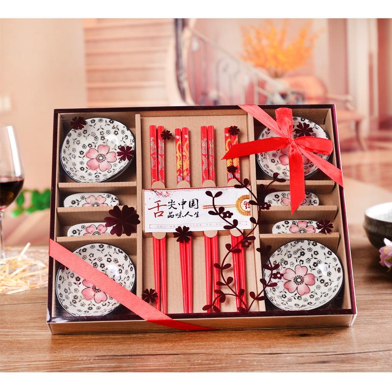 Набор из 12 керамических тарелок для приправ, столовая посуда, креативная и практичная бытовая кухонная утварь, набор столовых приборов в китайском стиле, подарочный набор