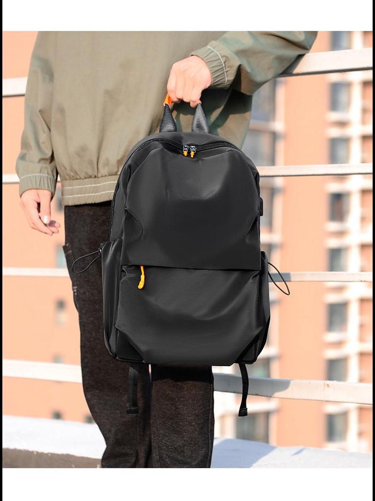 High-End Lightweight Waterproof Backpack - Fashionable for Men and Women, Perfect for Leisure, Travel, School, and Laptop Use