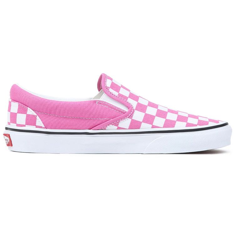 Vans Classic Slip-On Color Theory Checkerboard - Fiji Flower Unisex Sneakers Pink VN0A5JMHYOL