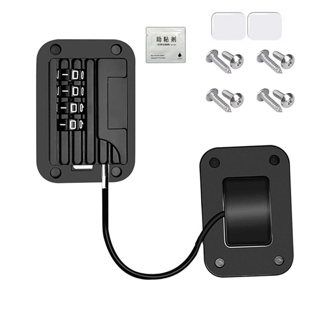 Self-adhesive Drawer Cabinet Lock Creative Refrigerator Lock Password Baby Safety Lock Office