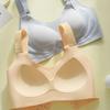 Бюстгальтер большого размера Женский спортивный бюстгальтер Женский противоударный предотвращающий провисание Бесшовный тонкий бюстгальтер Полная чашка Бюстгальтер-майка
