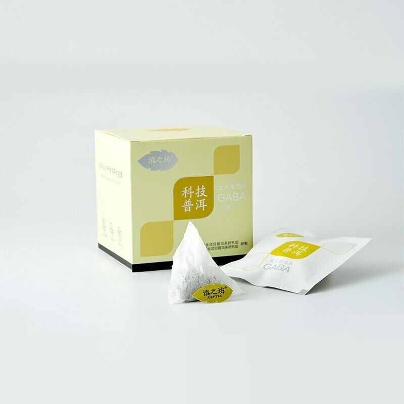 25 шт. Юньнань Габа Шен Пуэр в пакетиках Чай Габарон Сырой пуэр в пакетиках Успокаивающий чай