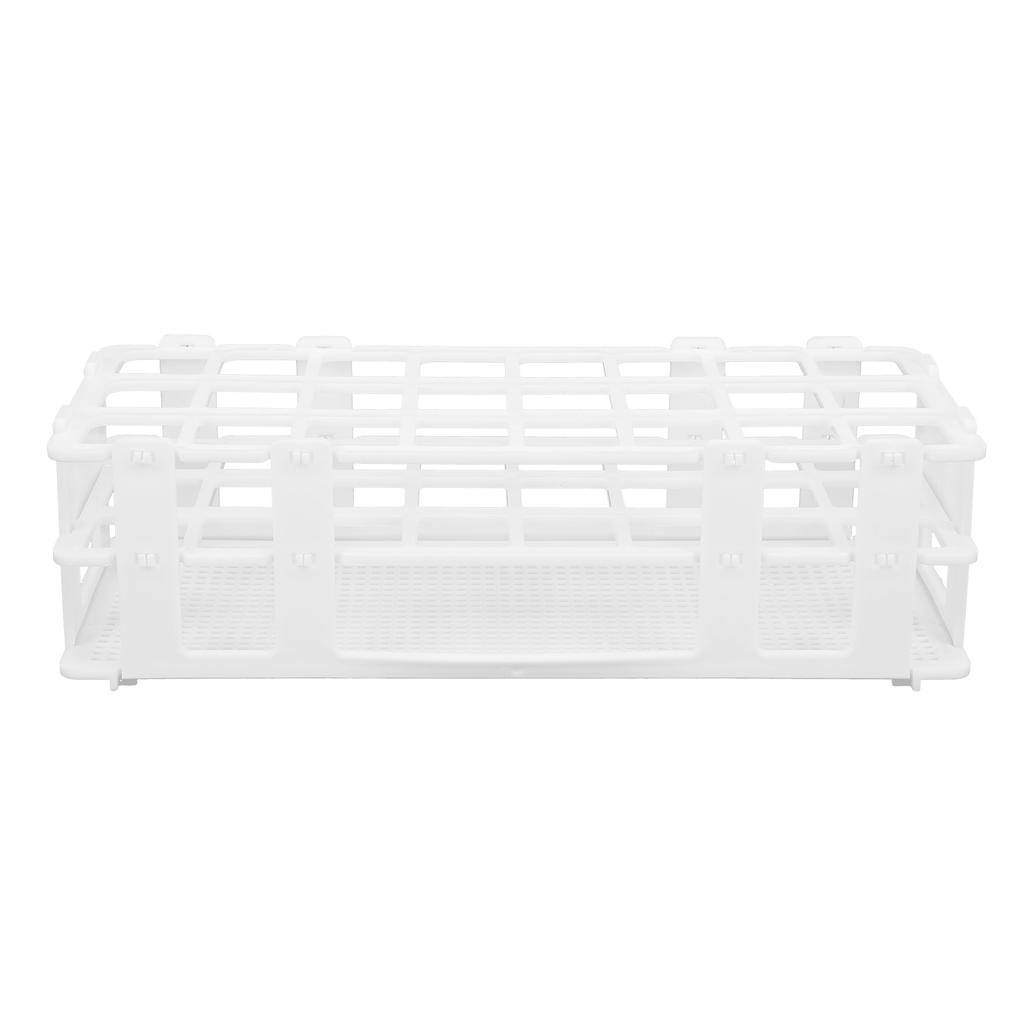24‑Hole Plastic Test Tube Rack Assembly Detachable Sampling Tube Holder for Laboratory 25x25mm