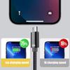 Кабель быстрой зарядки USB Type-C 120 Вт для Huawei, Xiaomi и других - Прочная плетеная конструкция