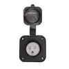 NEMA 5-15 American Standard Waterproof RV Extension Cord with Square Plug