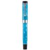 Jinhao 100 Classic Fountain Sky Blue Medium Converter and Pen Case Set Pen, Celluloid, Nib,