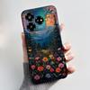 Для ZTE Axon 60 Lite / Blade V60 Vita / Nubia V60 Дизайнерский Чехол Милый Сердечко Кролик Чехол Черный Мягкий Силикон Защитная Крышка