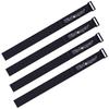 Wisdompro Luggage Securement Velcro Cable 5cm X Set of for Outdoor and Disaster Preparedness Straps, Ties, Non-Stretch, 120cm, 4, Motorcycles, Cars,