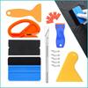 Car Film Wrap Tools Kit Squeegee Set Vinyl Spatulas Plastic Wrap Tool Vehicle Window Tint Wrapping Tools Car Accessories