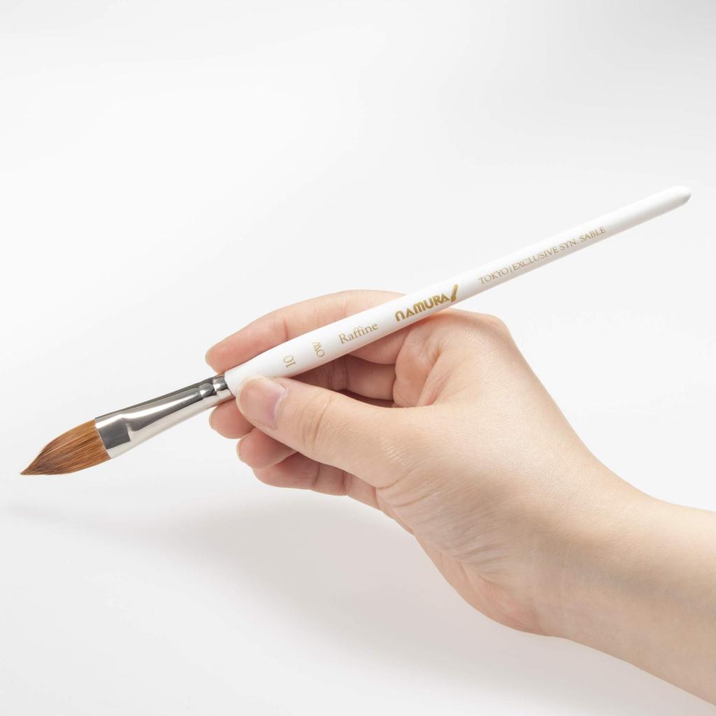 Namurataiseidou Watercolor Brush Raffine No. 10 OW (Oval Wash)